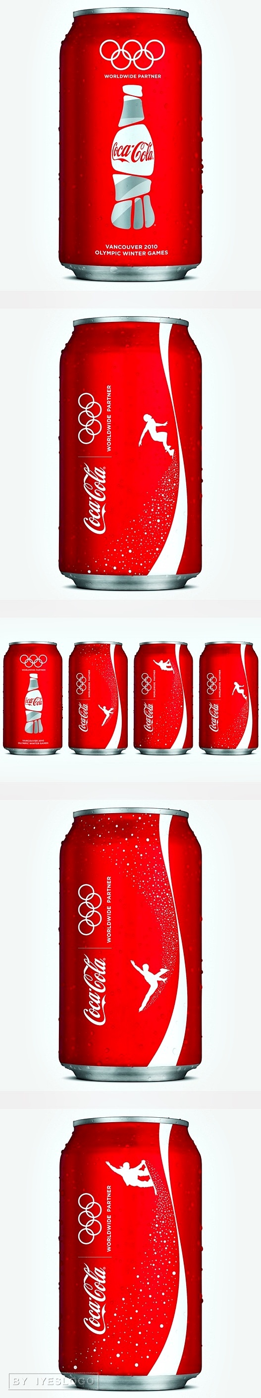 可口可乐2010年冬季奥林匹克运动会包装