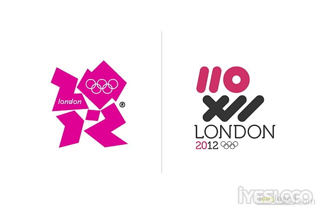 2012伦敦奥运会标志学生作业版