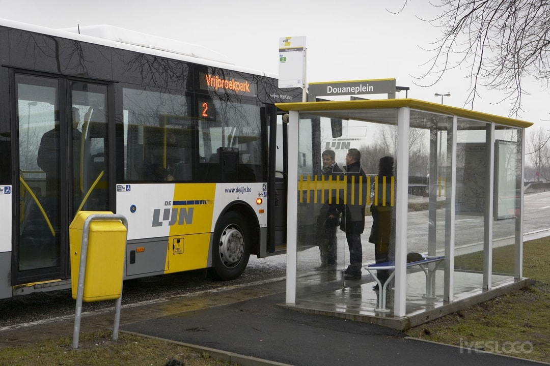 比利时 De Lijn 公交公司品牌标志形象，还有一大堆搞笑的动画