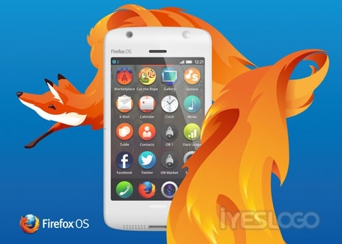 火狐移动操作系统FireFox OS品牌视觉设计，更新手绘草图