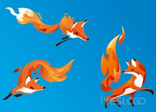 火狐移动操作系统FireFox OS品牌视觉设计，更新手绘草图