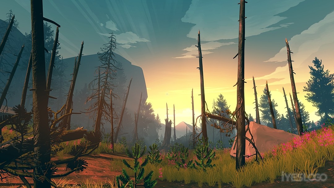 Firewatch（看火人）游戏视觉设计