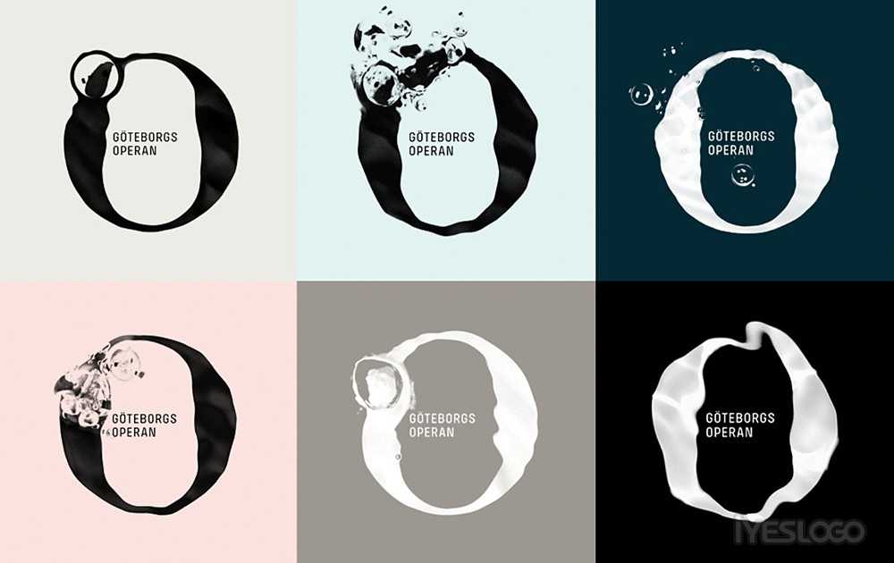 哥德堡歌剧院品牌标志视觉设计