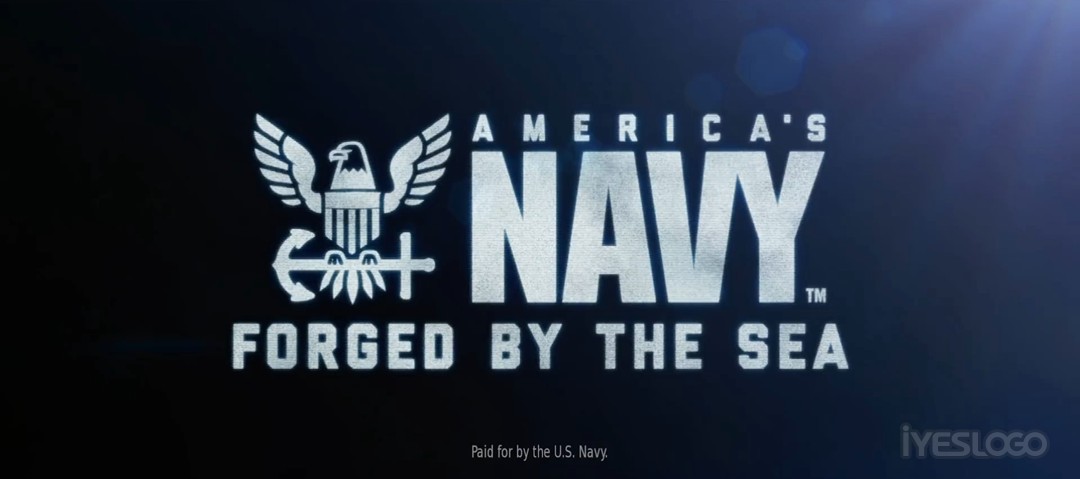 美国海军新标志，Forged by the Sea