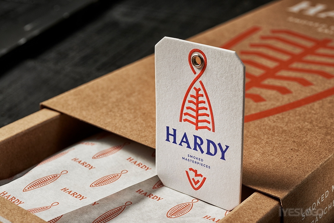 Hardy 熏三文鱼品牌视觉识别设计